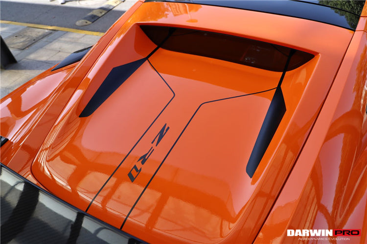 2013-2019 Corvette C7 Z06 Z51 Grandsport BKSS Style Carbon Fiber Trunk Cover - DarwinPRO Aerodynamics