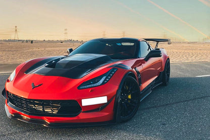 2013-2019 Corvette C7 Z51 Z06 Grandsport Carbon Fiber Canards