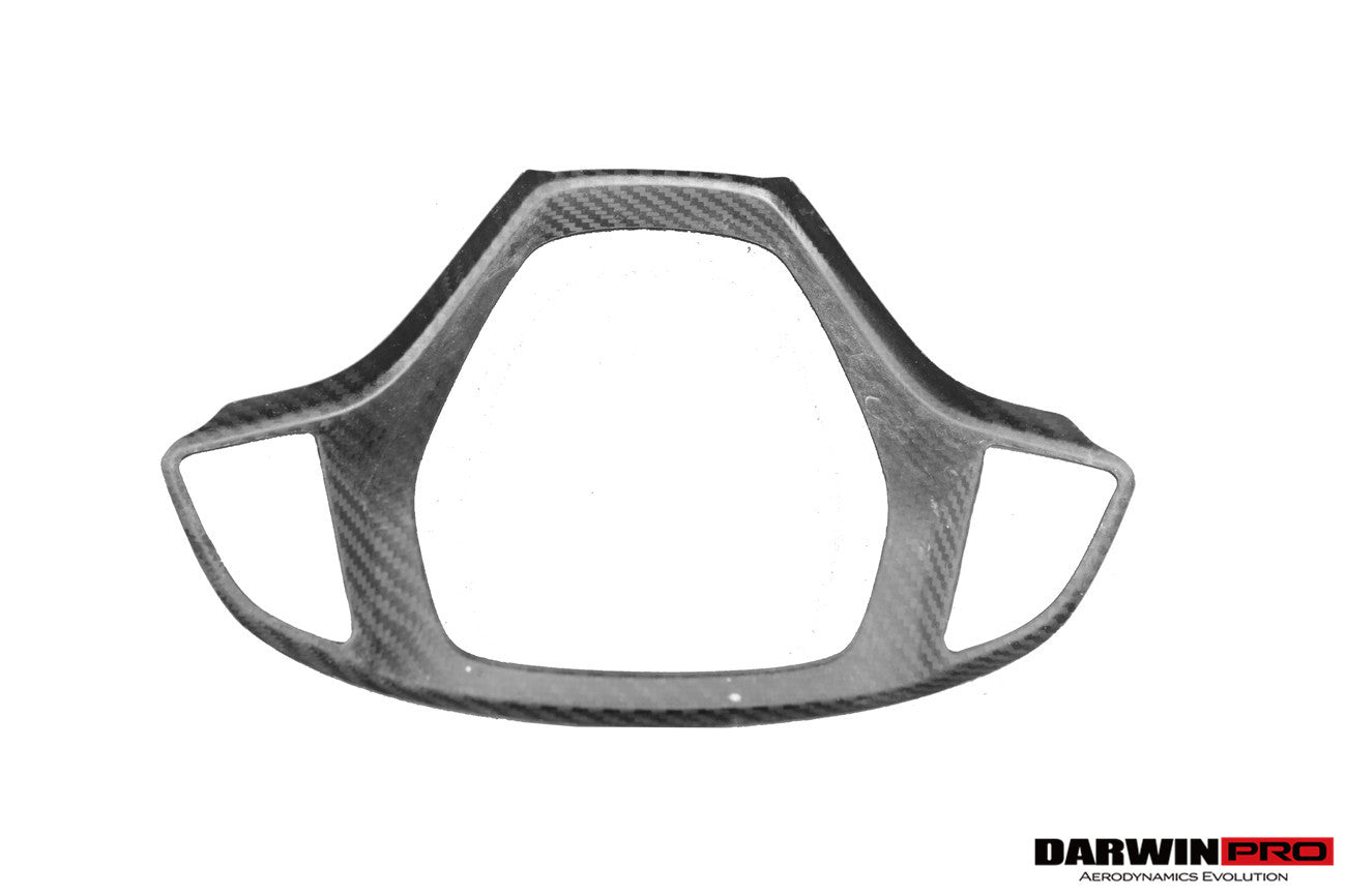 2013-2019 Corvette C7 Z06 Grandsport Dry Carbon Fiber interior Steering Wheel Cover Trim