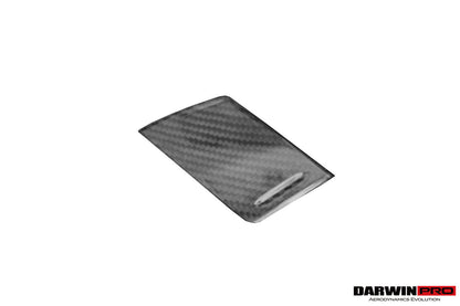 2013-2019 Corvette C7 Z06 Grandsport Dry Carbon Fiber Interior Cup Holder Cover Panel Trim - DarwinPRO Aerodynamics