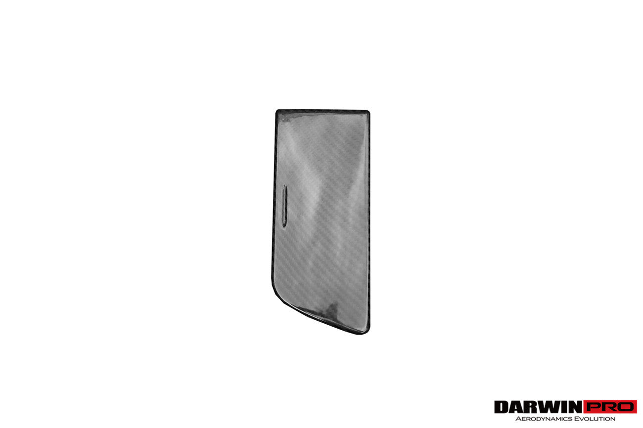 2013-2019 Corvette C7 Z06 Grandsport Dry Carbon Fiber Interior Cup Holder Cover Panel Trim - DarwinPRO Aerodynamics