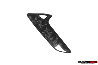 2013-2019 Corvette C7 Z06 Grandsport Dry Carbon Fiber Interior Door Handle molding Cover Trims