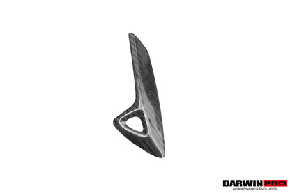 2013-2019 Corvette C7 Z06 Grandsport Dry Carbon Fiber Interior Door Handle molding Cover Trims