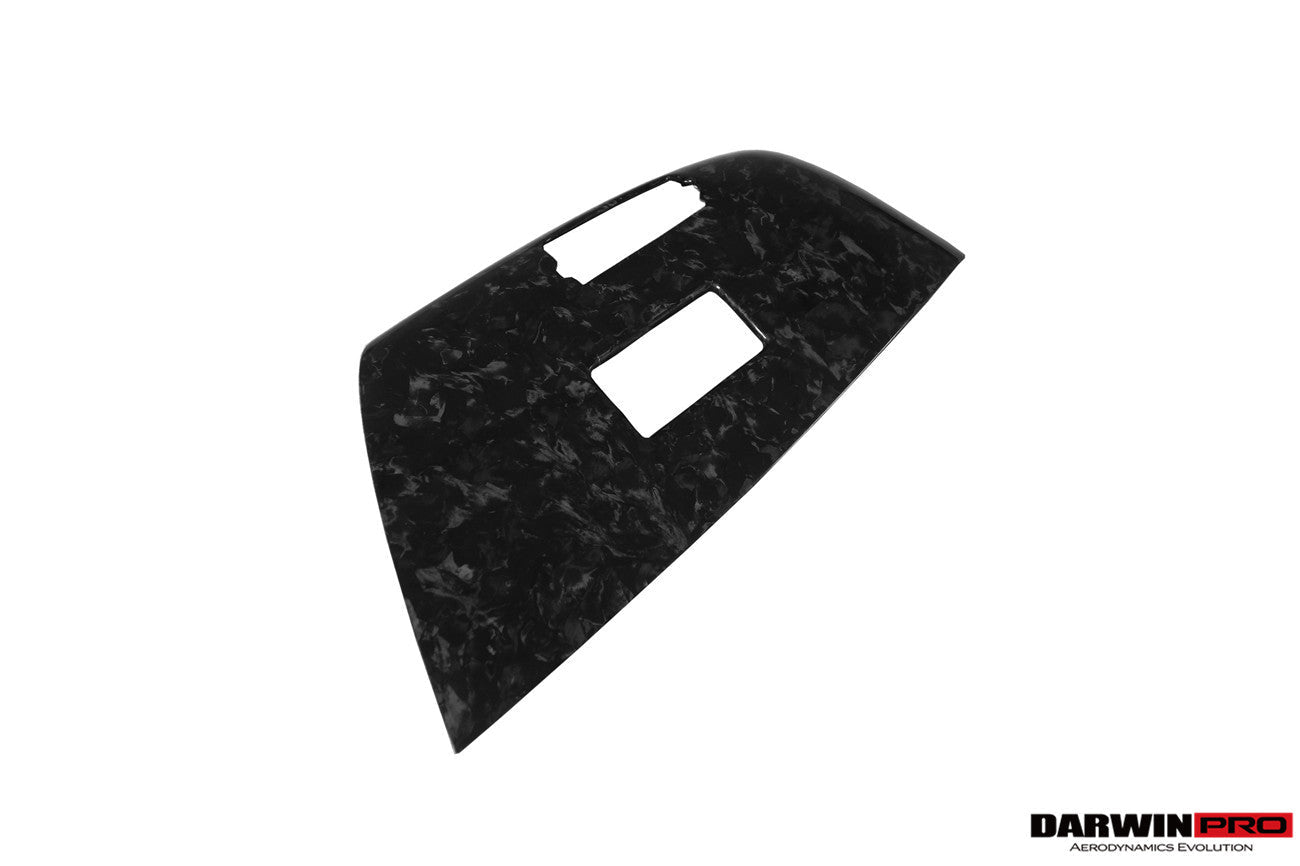 2013-2019 Corvette C7 Z06 Grandsport Dry Carbon Fiber Interior passenger Window Switch Side Armrest Panel cover Trim