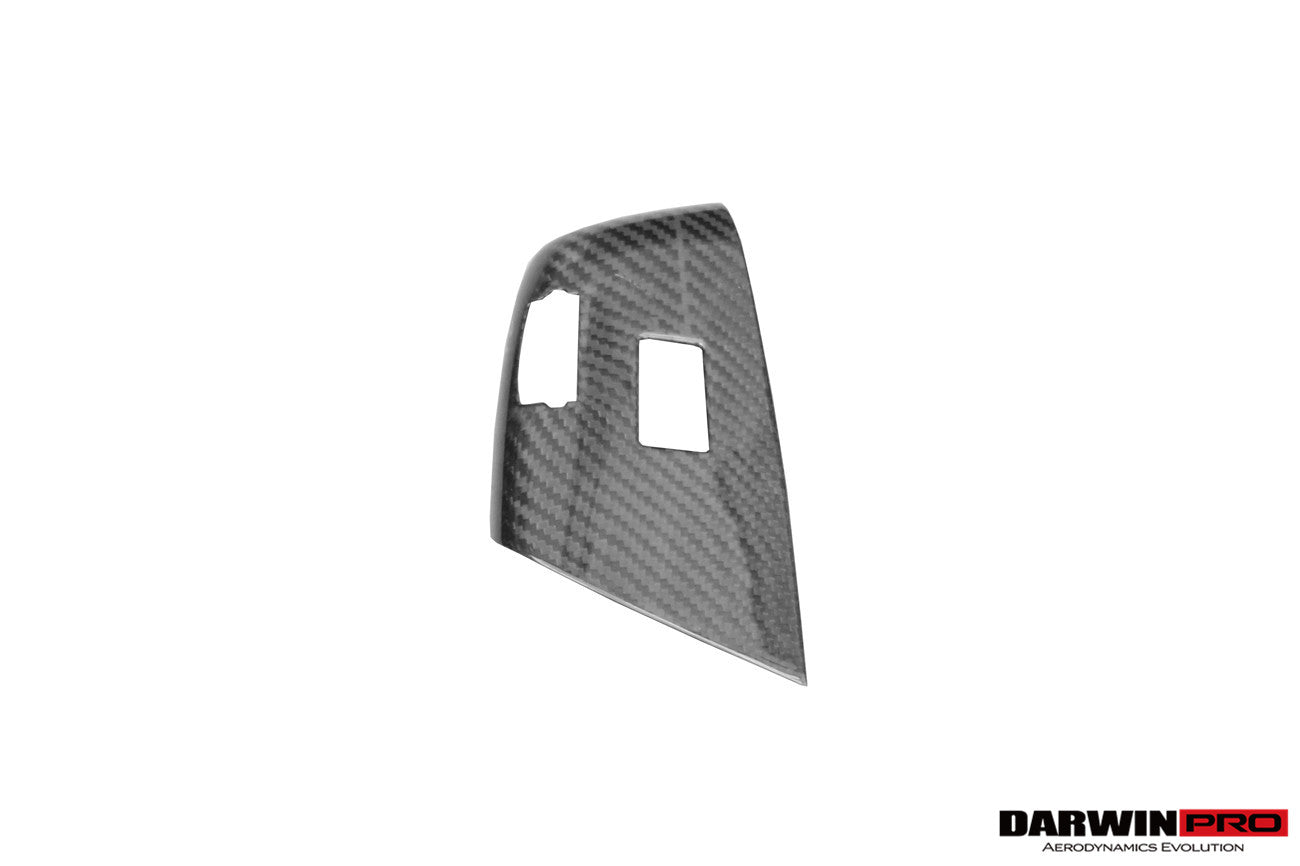 2013-2019 Corvette C7 Z06 Grandsport Dry Carbon Fiber Interior passenger Window Switch Side Armrest Panel cover Trim