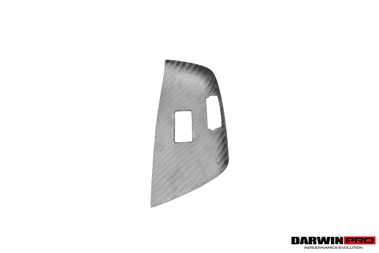 2013-2019 Corvette C7 Z06 Grandsport Dry Carbon Fiber Interior passenger Window Switch Side Armrest Panel cover Trim