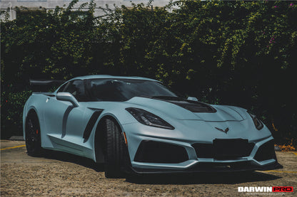 2013-2019 Corvette C7 Z51 Convert ZR1 Style Front Body Kit