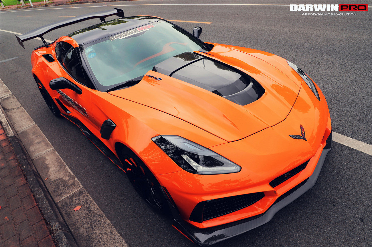 2013-2019 Corvette Z06 Grandsport Convert ZR1 Style Front Body Kit - DarwinPRO Aerodynamics
