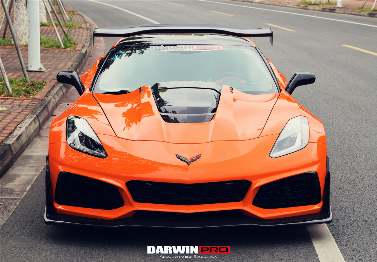 2013-2019 Corvette Z06 Grandsport Convert ZR1 Style Front Body Kit - DarwinPRO Aerodynamics