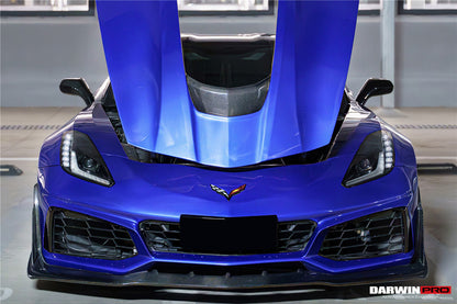 2013-2019 Corvette C7 Z51 Convert ZR1 Style Full Body Kit - DarwinPRO Aerodynamics