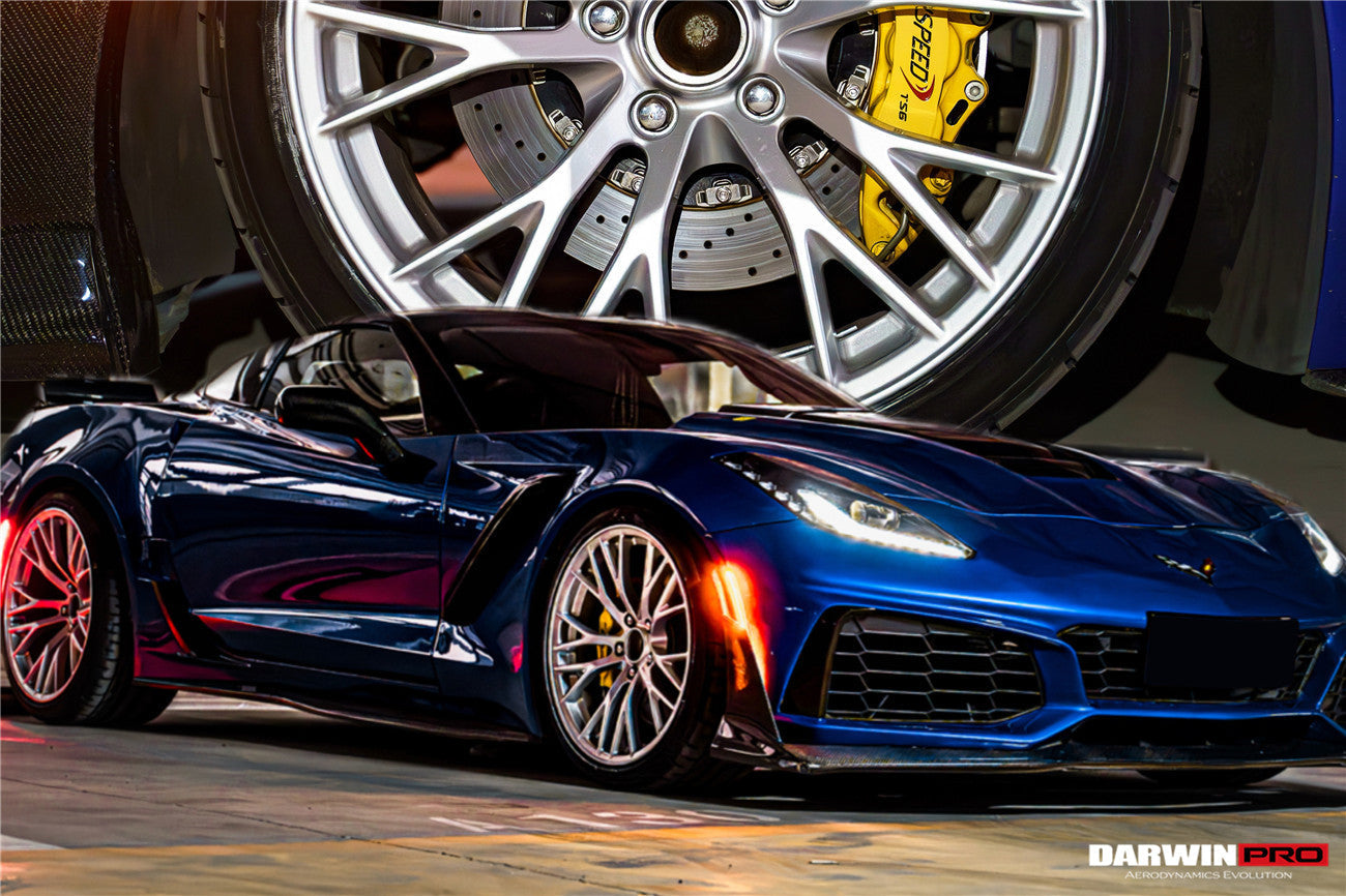 2013-2019 Corvette C7 Z51 Convert ZR1 Style Full Body Kit - DarwinPRO Aerodynamics