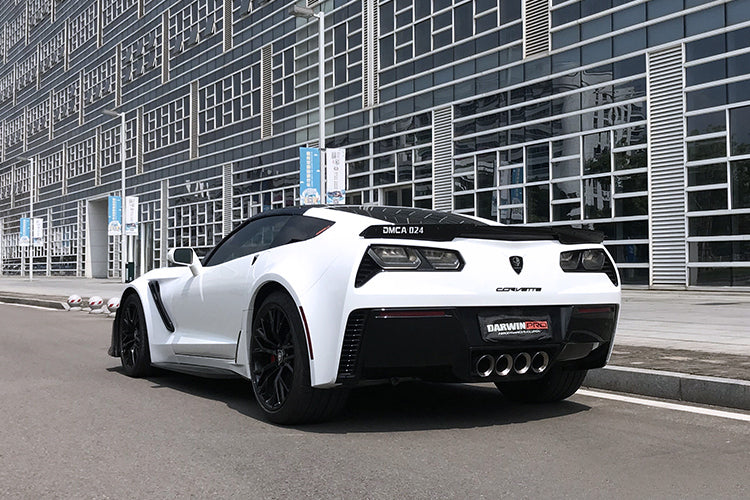 2013-2019 Corvette C7 Z51 Grandsport Z06 Style Rear Full Body Kit