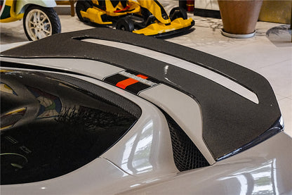 DarwinPRO 2022-2026 Ferrari 296 GTB Type F171 iMP Style Carbon Fiber Trunk Spoiler - DarwinPRO Aerodynamics