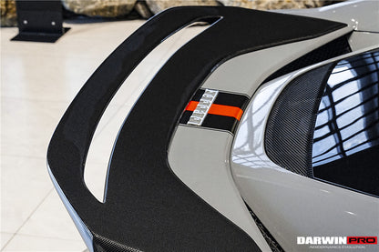DarwinPRO 2022-2026 Ferrari 296 GTB Type F171 iMP Style Carbon Fiber Trunk Spoiler - DarwinPRO Aerodynamics