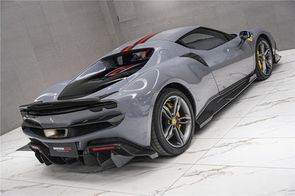 DarwinPRO 2022-2026 Ferrari 296 GTB & GTS Type F171 iMP Style Carbon Fiber Full Kit - DarwinPRO Aerodynamics
