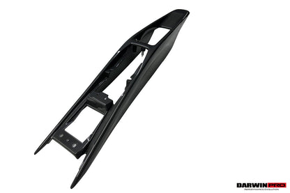2022-2026 Ferrari 296 GTB & GTS (Type F171) OE Style Dry Carbon Fiber Center Control Surround Panel Rear End - DarwinPRO Aerodynamics