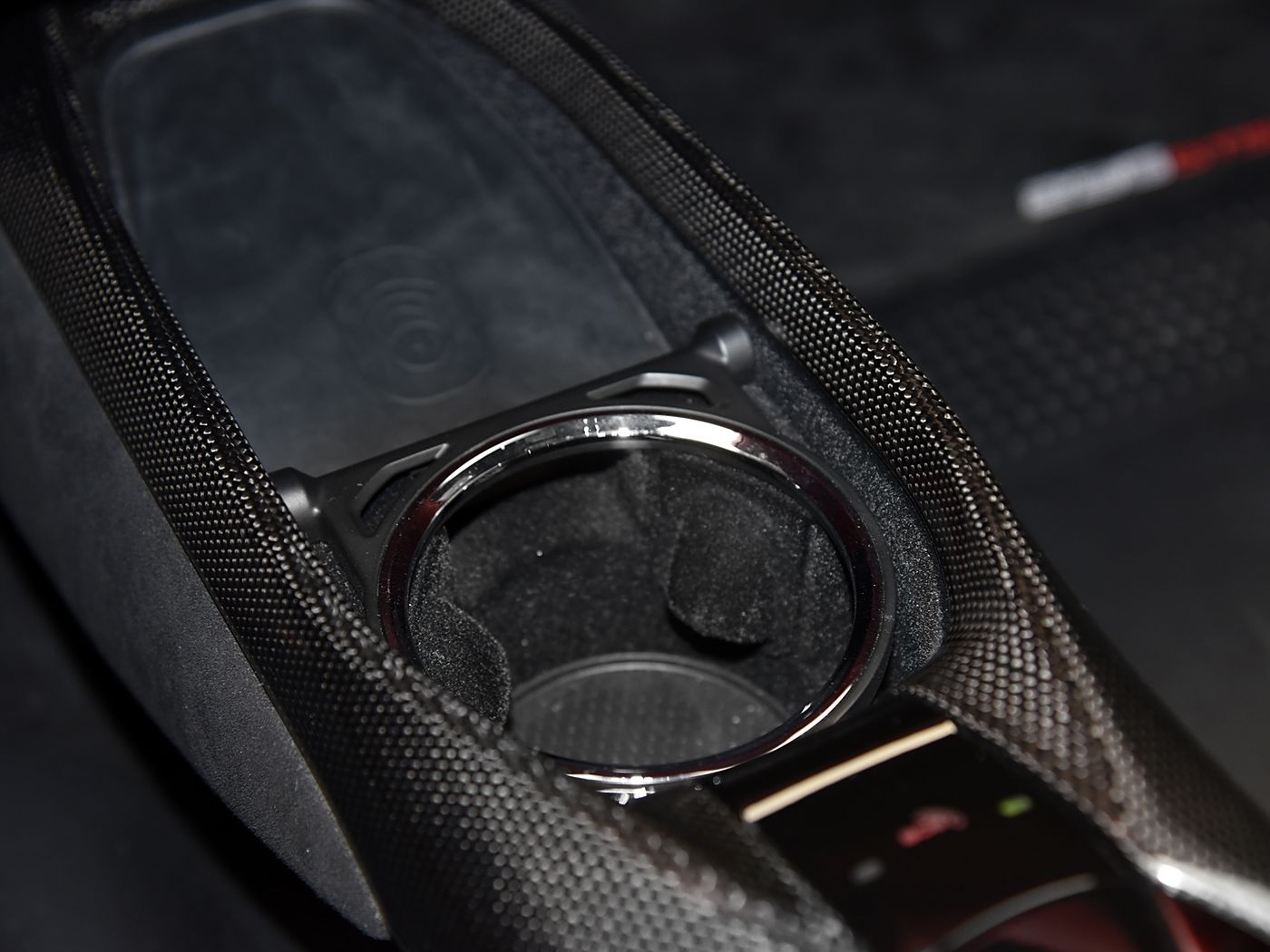 2022-2026 Ferrari 296 GTB GTS (Type F171) OE Style Dry Carbon Fiber Center Control Surround Panel Front End - DarwinPRO Aerodynamics