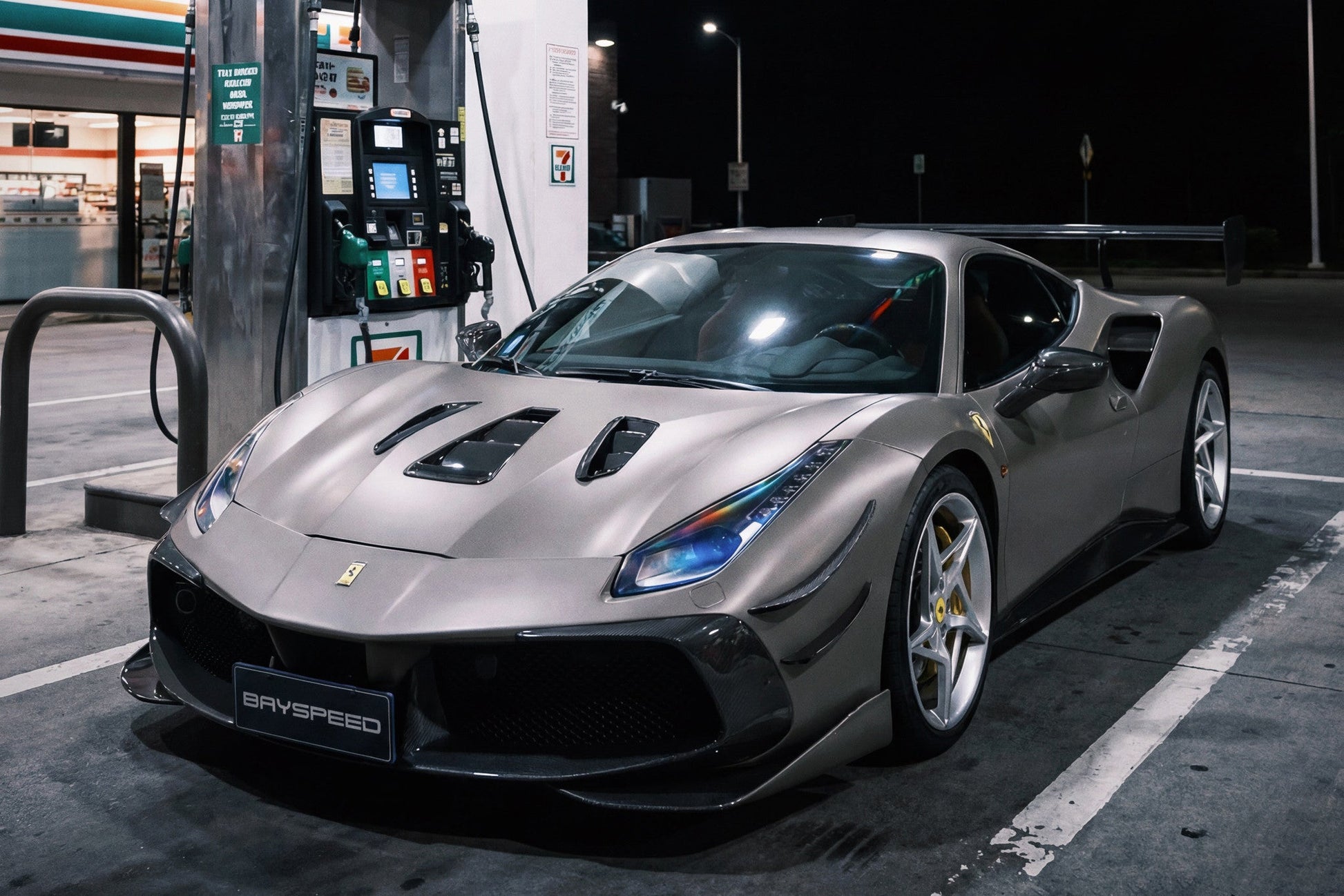 DarwinPRO 2015-2020 Ferrari 488 Challenge Evo Modena Style Hood | Fits GTB, Spider - DarwinPRO Aerodynamics