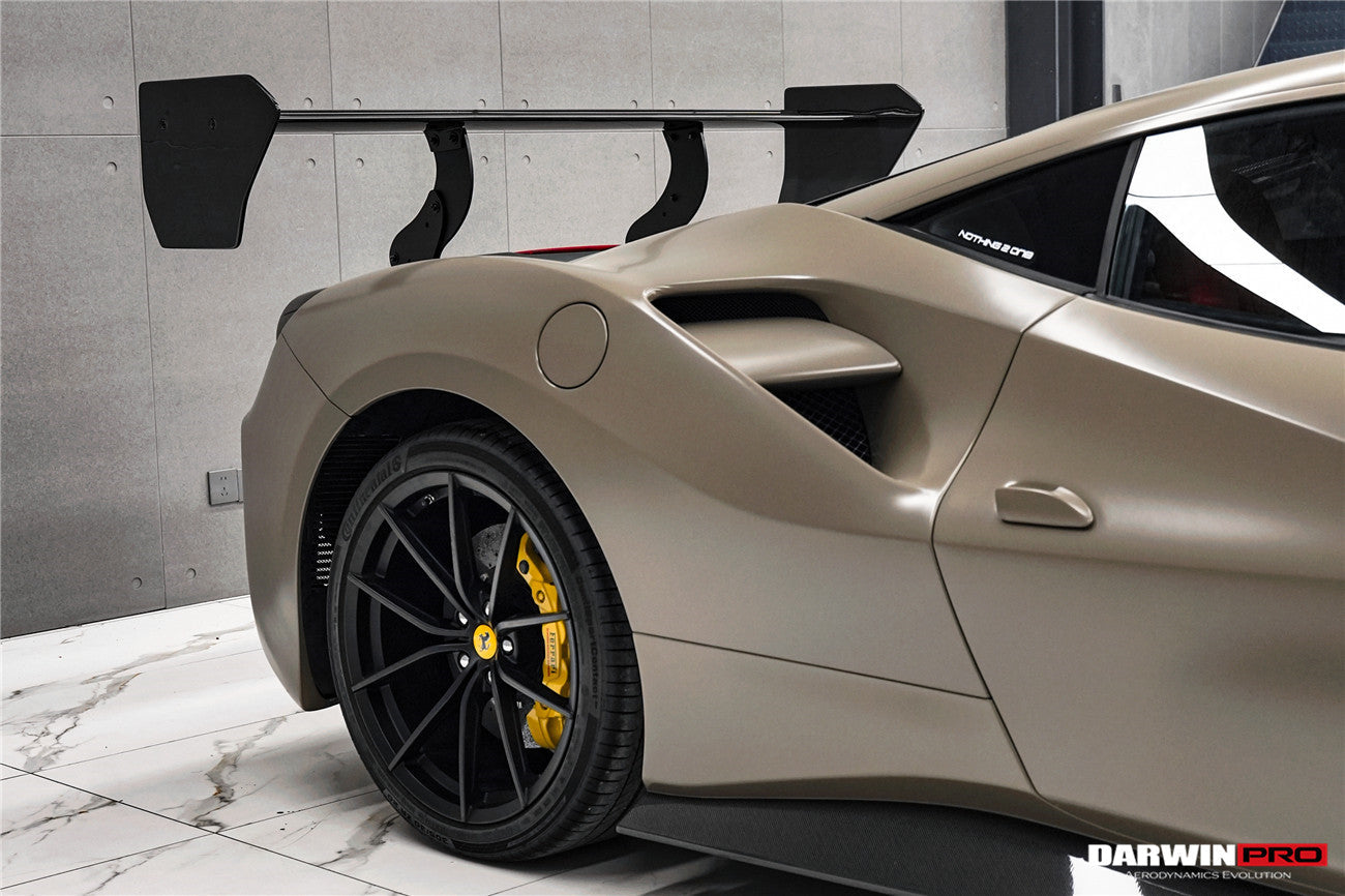 DarwinPRO 2015-2020 Ferrari 488 Challenge Evo Modena Style Wing | Fits GTB, Spider