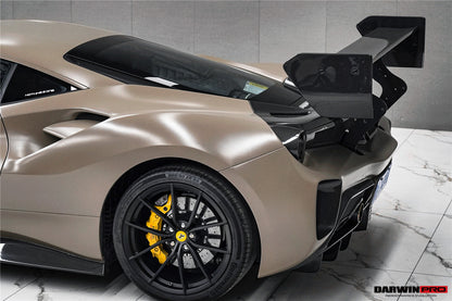 DarwinPRO 2015-2020 Ferrari 488 Challenge Evo Modena Style Wing | Fits GTB, Spider