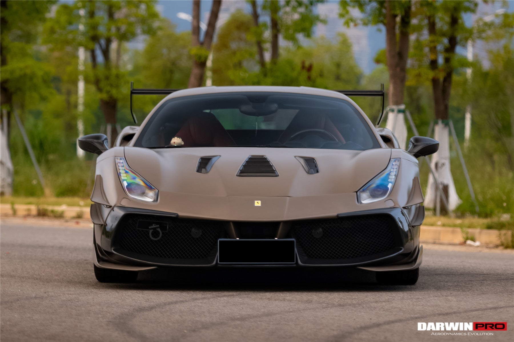 DarwinPRO 2015-2020 Ferrari 488 Challenge Evo Modena Style Hood | Fits GTB, Spider - DarwinPRO Aerodynamics