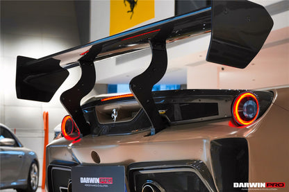 DarwinPRO 2015-2020 Ferrari 488 Challenge Evo Modena Style Wing | Fits GTB, Spider