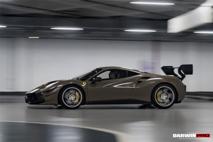 DarwinPRO 2015-2020 Ferrari 488 Challenge Evo Modena Style Side Skirts | Fits GTB, Spider