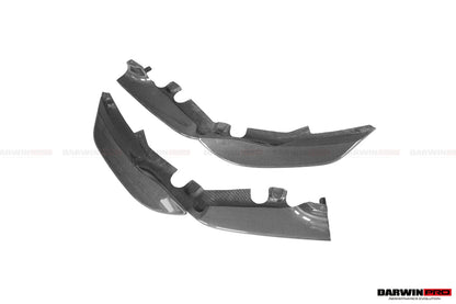 2018-2020 Ferrari 488 Pista Carbon Fiber Front Bumper Side Splitter
