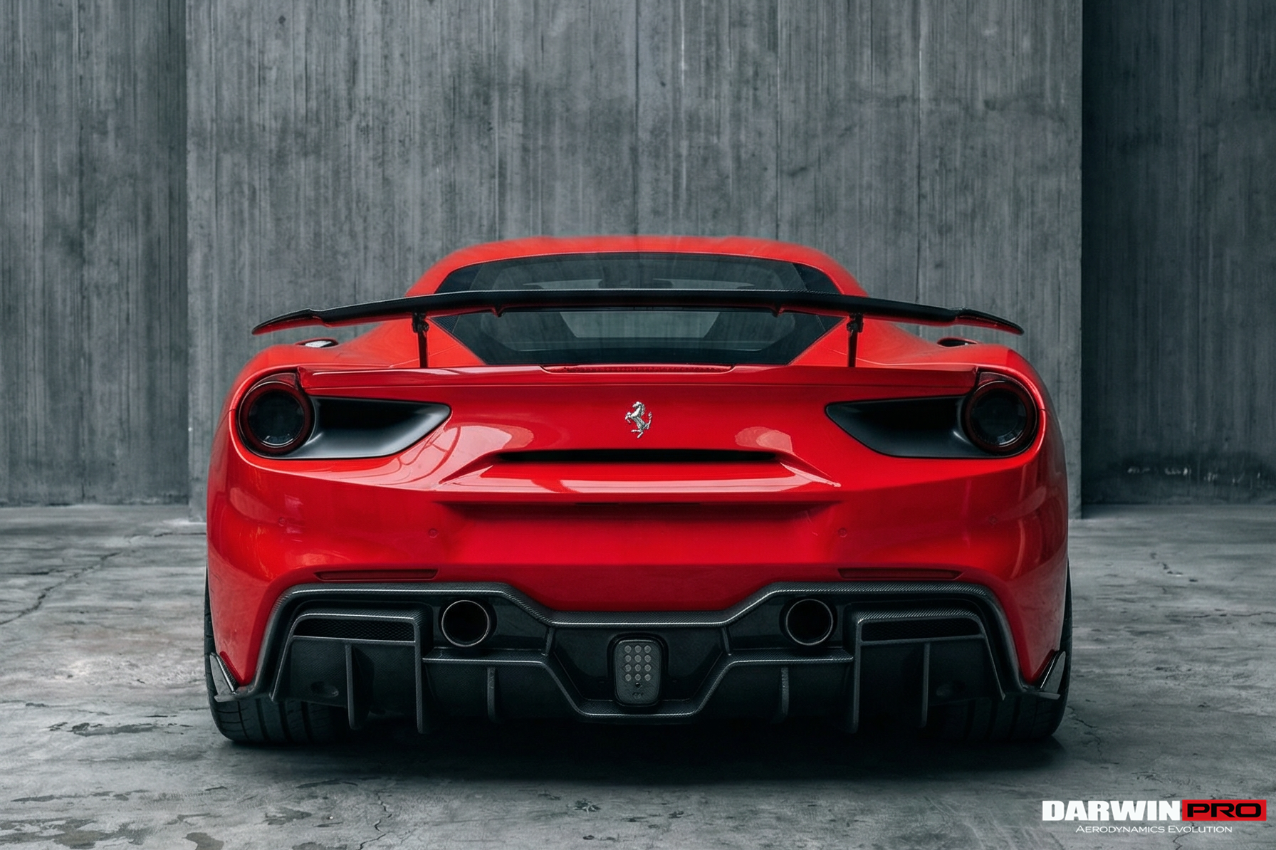 DarwinPRO 2015-2020 Ferrari 488 GTB & Spider iMP-Performance Carbon Fiber Full Kit - DarwinPRO Aerodynamics