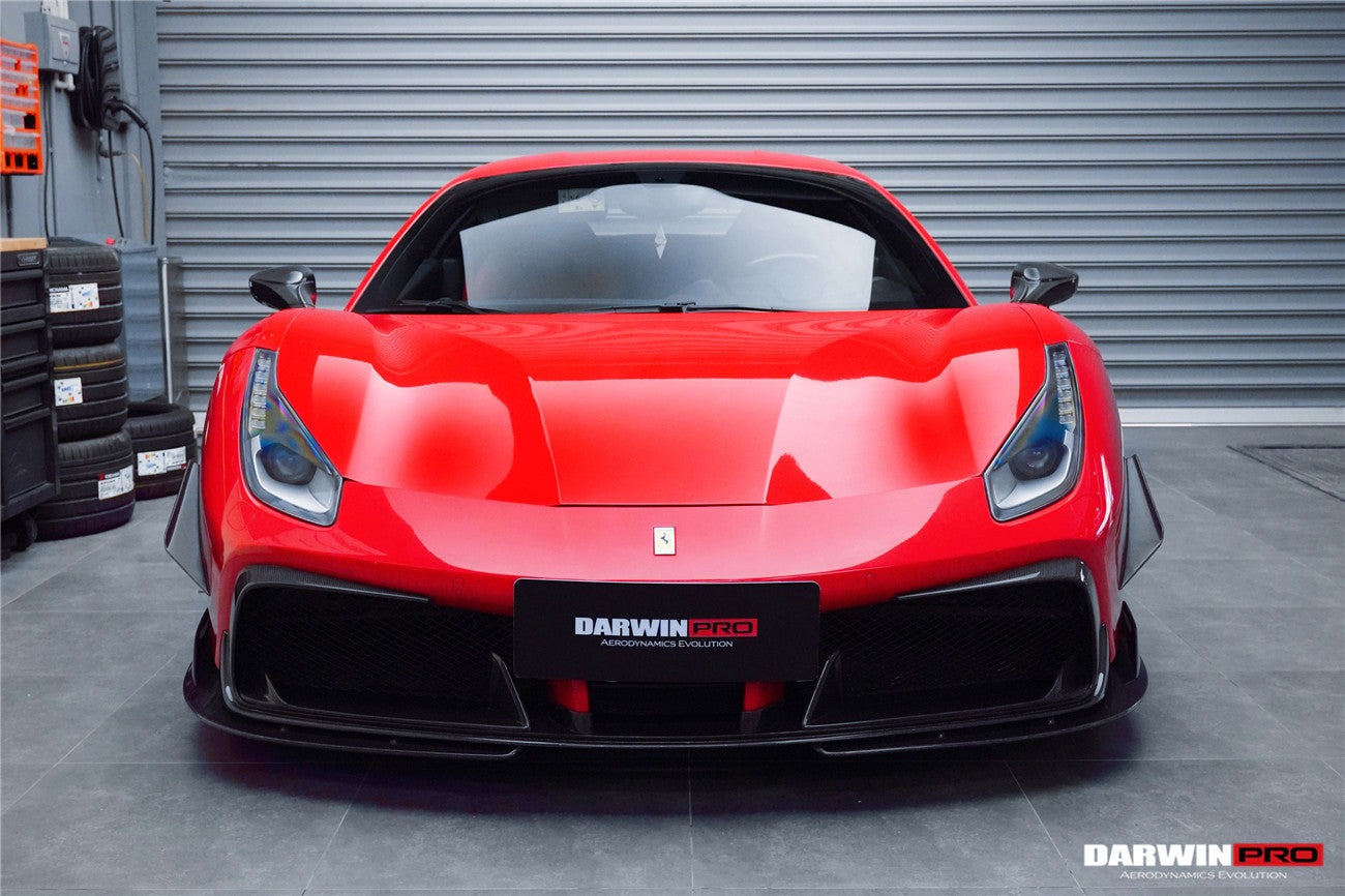 DarwinPRO 2015-2020 Ferrari 488 GTB & Spider iMP-Performance Carbon Fiber Full Kit - DarwinPRO Aerodynamics