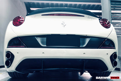 2009-2014 Ferrari California BKSS Style Carbon Fiber Rear Diffuser Canards
