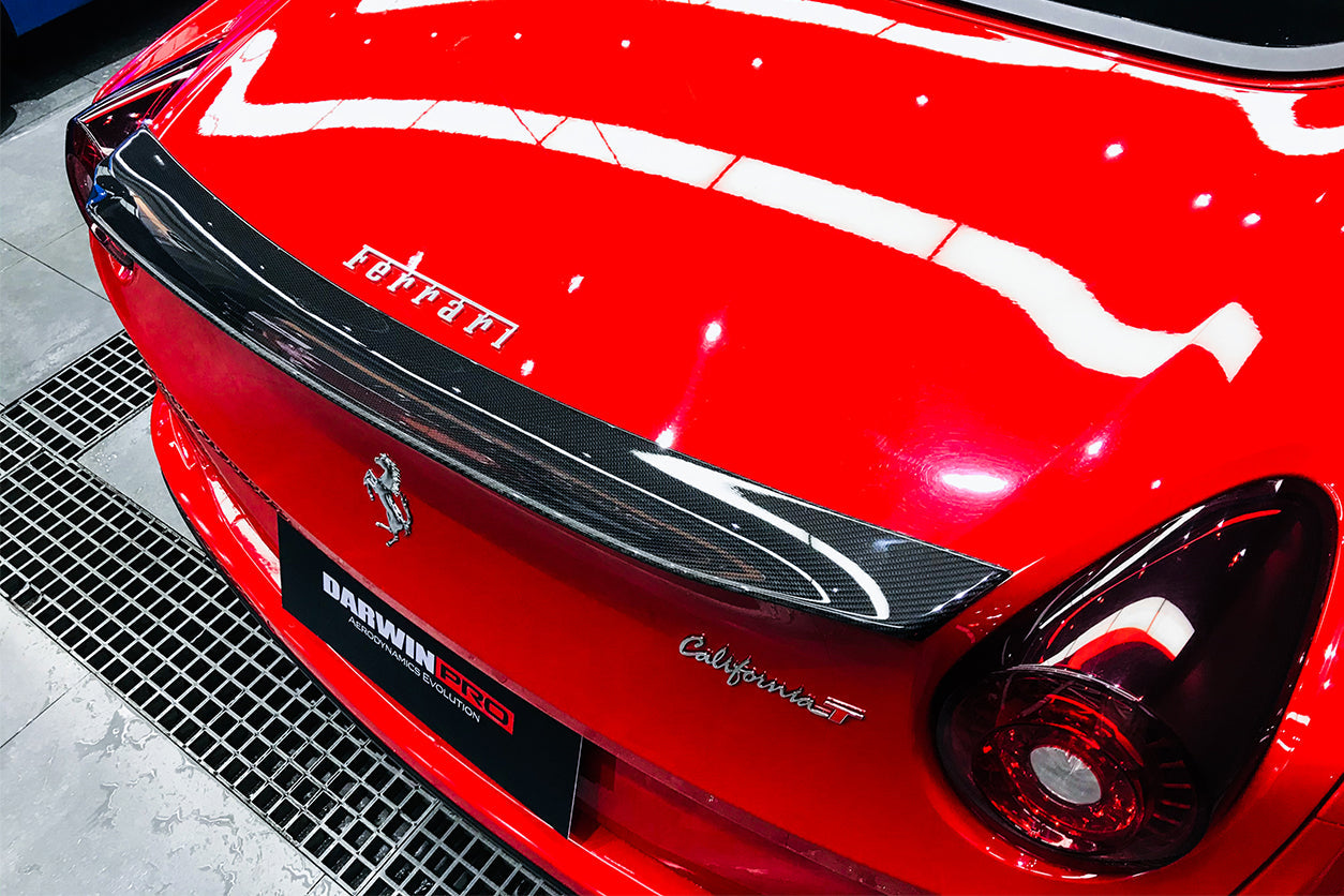 2015-2018 Ferrari California BKSS Style Carbon Fiber Trunk Spoiler