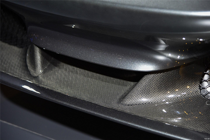 2019-2024 Ferrari F8 OE Style Autoclave Carbon Fiber Front Lip Splitter
