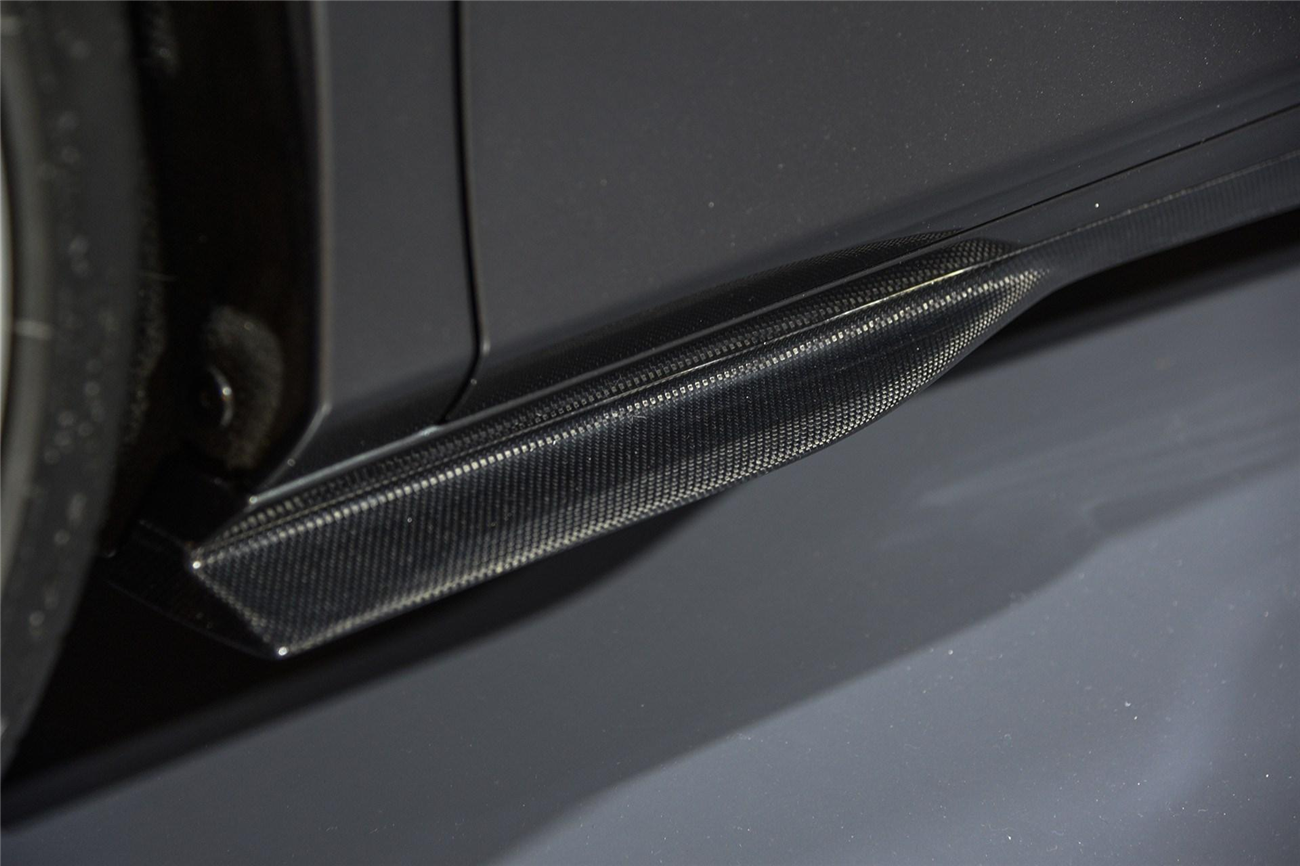 2019-2024 Ferrari F8 OEM Style Dry Carbon Fiber Side Skirts