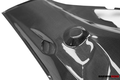 DarwinPRO 2023-UP Ferrari Purosangue FUV Type F175 OEM Style Dry Carbon Fiber Inner Engine Cover (1PCS) - DarwinPRO Aerodynamics