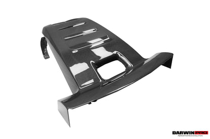 DarwinPRO 2023-UP Ferrari Purosangue FUV Type F175 OEM Style Dry Carbon Fiber Inner Center Engine Cover - DarwinPRO Aerodynamics