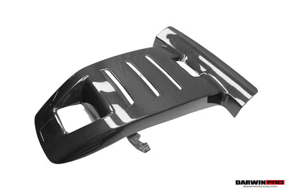 DarwinPRO 2023-UP Ferrari Purosangue FUV Type F175 OEM Style Dry Carbon Fiber Inner Center Engine Cover - DarwinPRO Aerodynamics