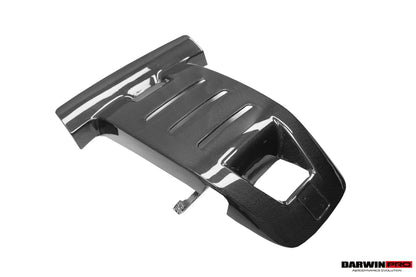 DarwinPRO 2023-UP Ferrari Purosangue FUV Type F175 OEM Style Dry Carbon Fiber Inner Center Engine Cover - DarwinPRO Aerodynamics