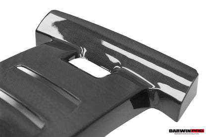 DarwinPRO 2023-UP Ferrari Purosangue FUV Type F175 OEM Style Dry Carbon Fiber Inner Center Engine Cover - DarwinPRO Aerodynamics