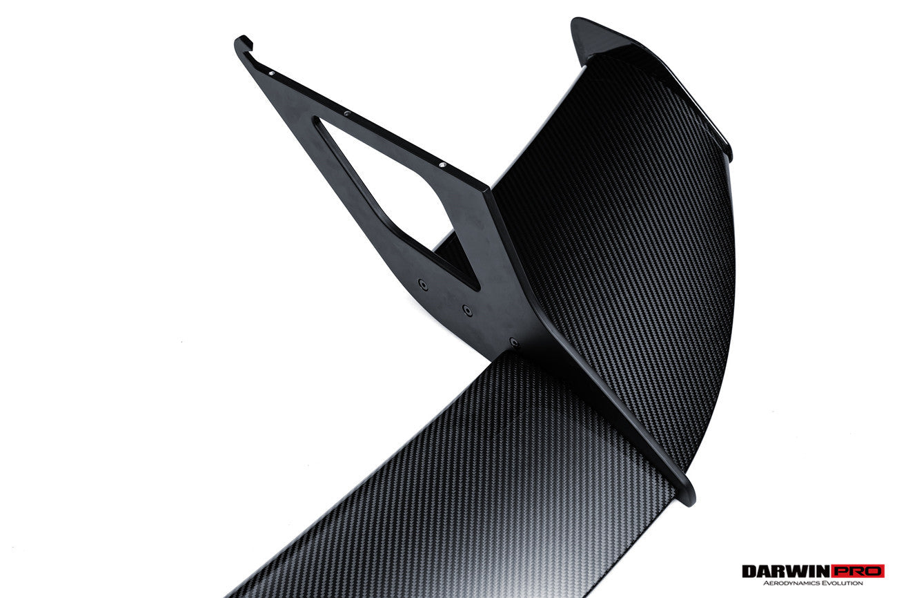 2020-UP Ferrari SF90XX-Style Autoclave Carbon Fiber Wing (Fits SF90 Stradale with Assetto Fiorano Trunk Spoiler Only)