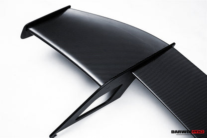 2020-UP Ferrari SF90XX-Style Autoclave Carbon Fiber Wing with Base (Fits SF90 Stradale)