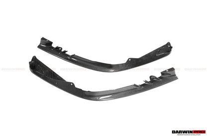 2020-UP Ferrari SF90 Stradale OE Style Autoclave Carbon Fiber Front Bumper Side Splitter