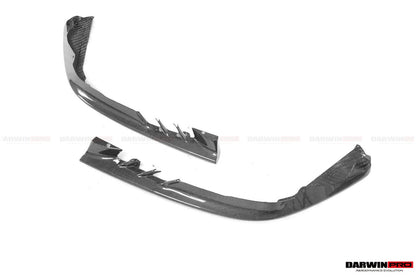 2020-UP Ferrari SF90 Stradale OE Style Autoclave Carbon Fiber Front Bumper Side Splitter