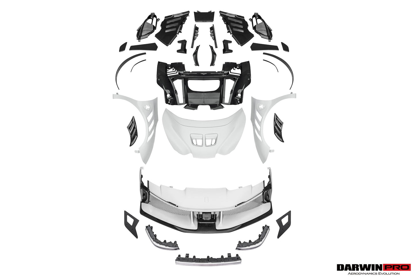 2021-UP Ferrari SF90XX-Style Autoclave Carbon Fiber Body Kit | Fits SF90 Spider