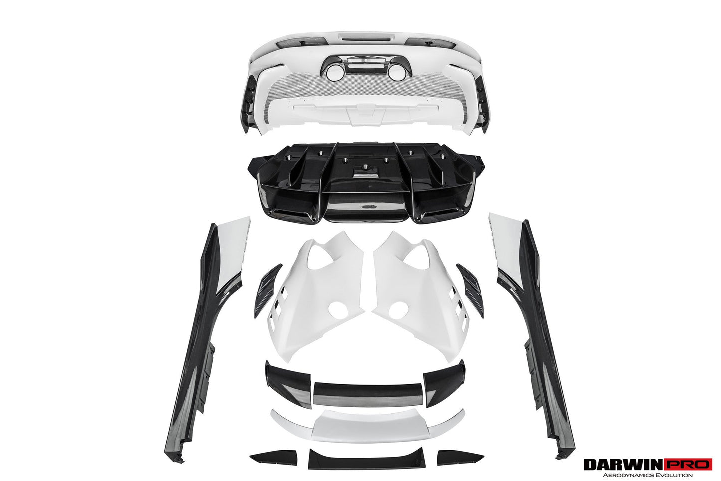 2021-UP Ferrari SF90XX-Style Autoclave Carbon Fiber Body Kit | Fits SF90 Spider