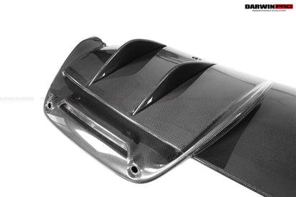 2022-2026 Ferrari 296 GTB & GTS (Type F171) OE Style Carbon Fiber Rear Bumper w/ Diffuser - DarwinPRO Aerodynamics