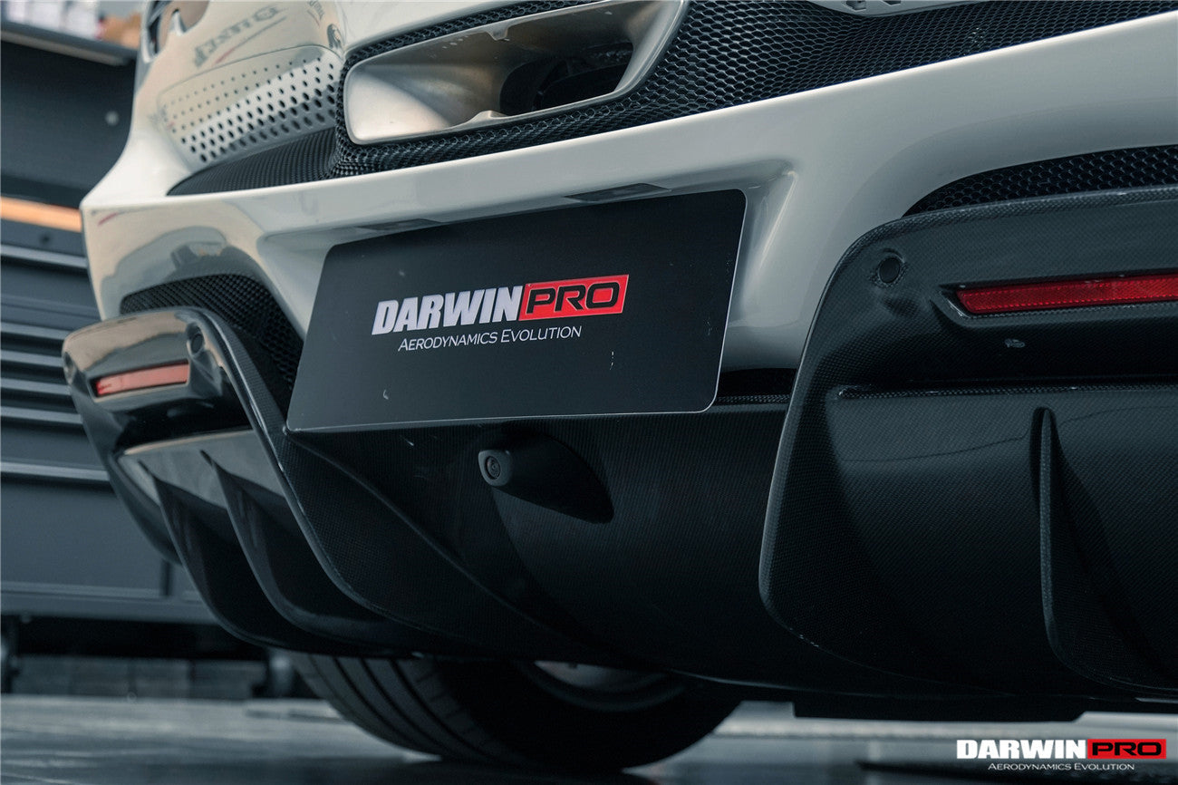 2022-2026 Ferrari 296 GTB & GTS (Type F171) OE Style Carbon Fiber Rear Diffuser - DarwinPRO Aerodynamics