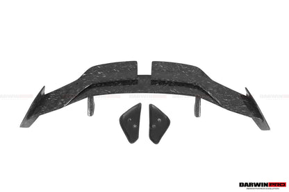 2021-UP BMW M3 G80 G20 BKSSII Style Carbon Fiber Trunk Spoiler - DarwinPRO Aerodynamics