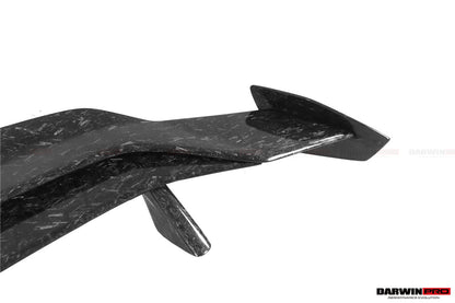 2021-UP BMW M3 G80 G20 BKSSII Style Carbon Fiber Trunk Spoiler - DarwinPRO Aerodynamics