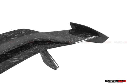 2021-UP BMW M3 G80 G20 BKSSII Style Carbon Fiber Trunk Spoiler - DarwinPRO Aerodynamics